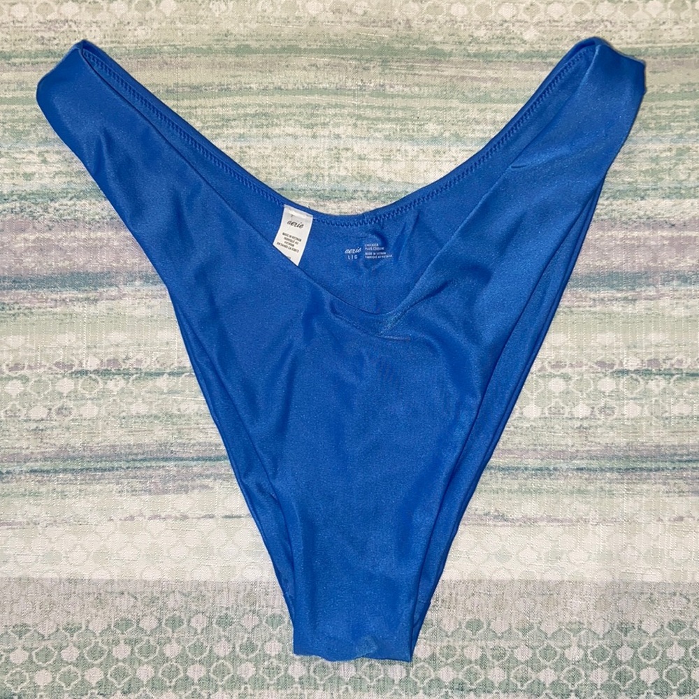 Blue Aerie Bikini Bottoms